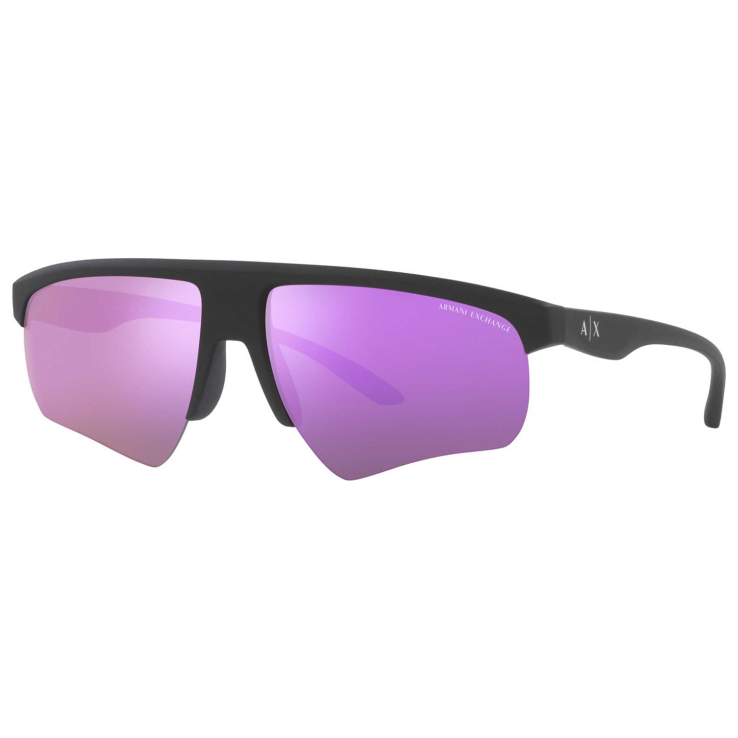 Front view of Armani Exchange Fashion Men's Sunglasses AX4123S-80784V-62