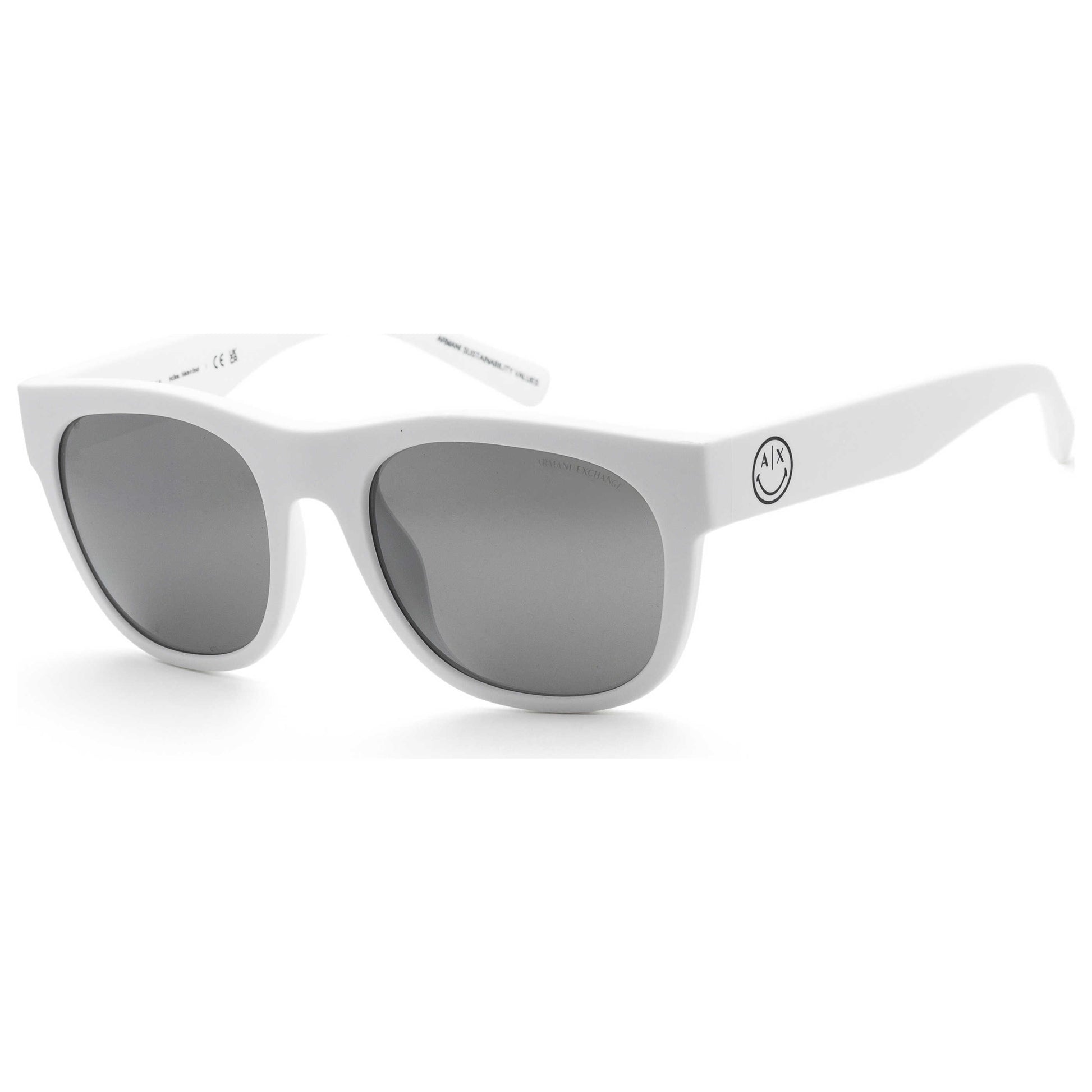 Front view of Armani Exchange Fashion Men's Sunglasses AX4128SU-81566G-55