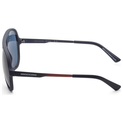 Left view of Armani Exchange Men's Sunglasses AX4133S-818180-60