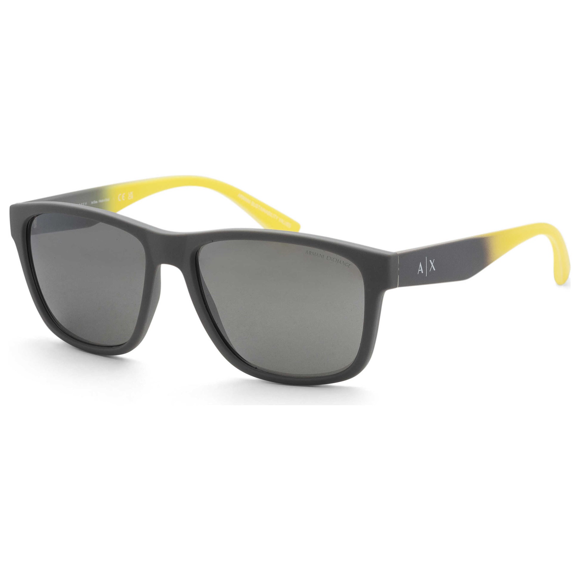 Front view of Armani Exchange Fashion Men's Sunglasses AX4135S-81806G-59