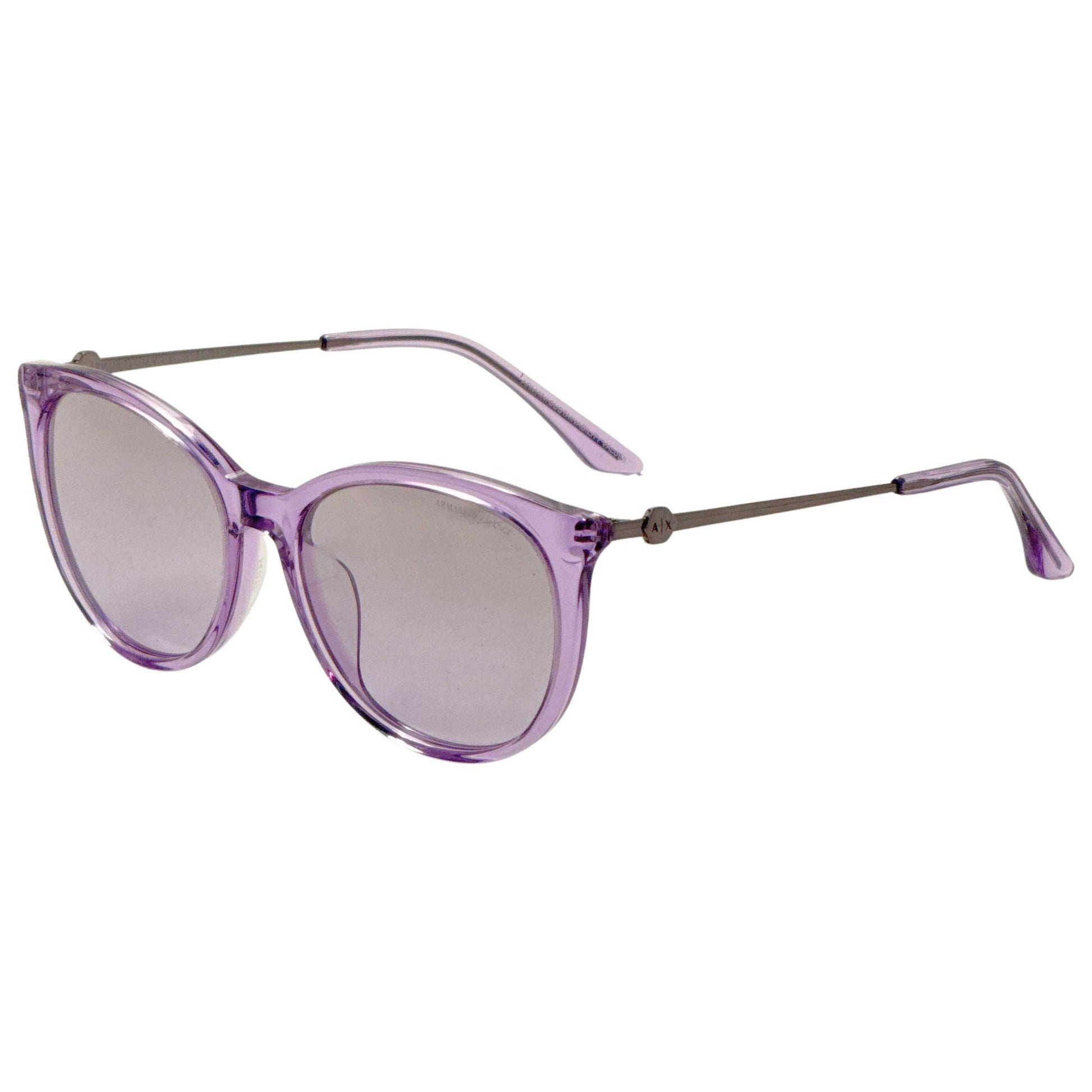 Front view of Armani Exchange Women's Sunglasses AX4140SF-82367P-56