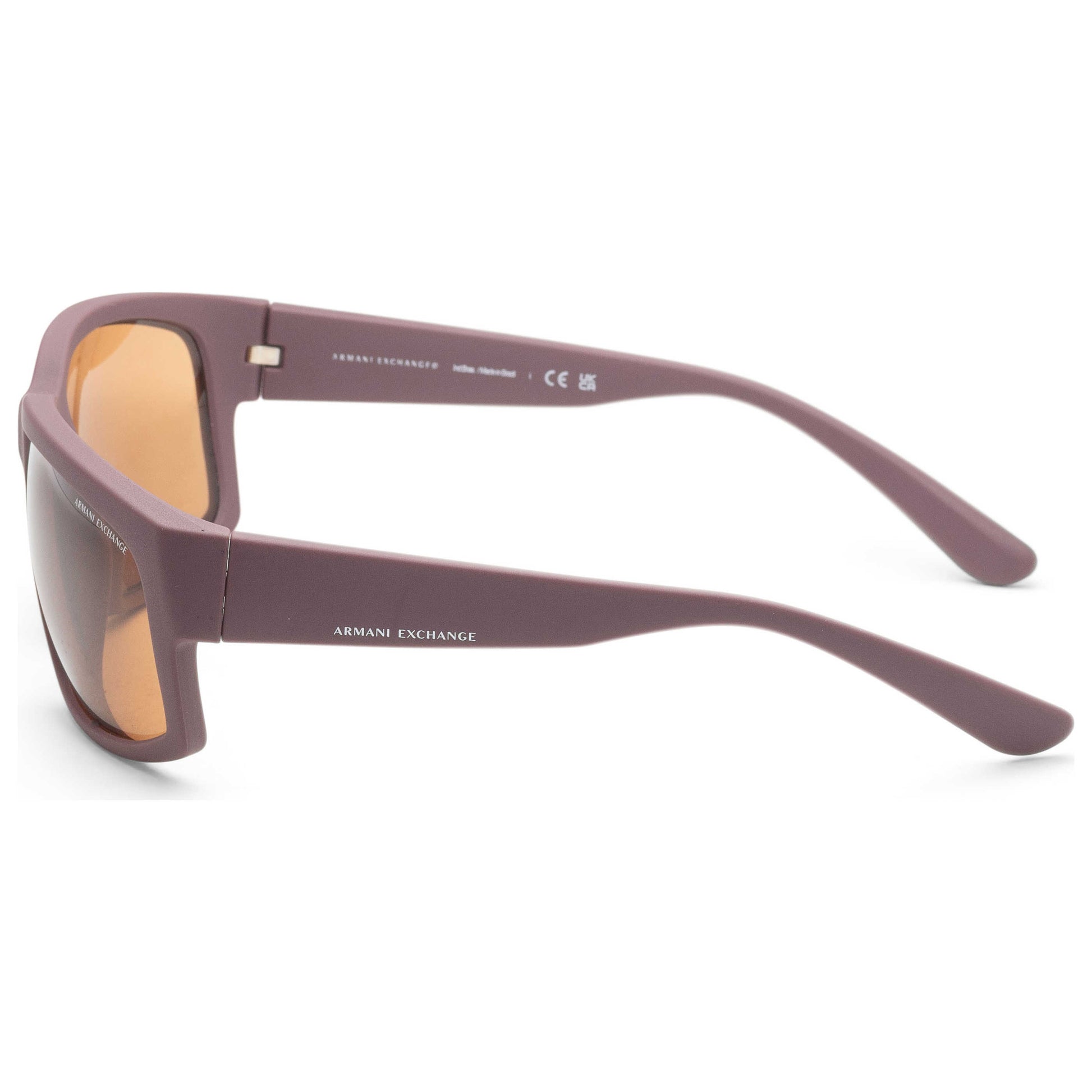Left view of Armani Exchange Fashion Men's Sunglasses AX4142SU-834773-61