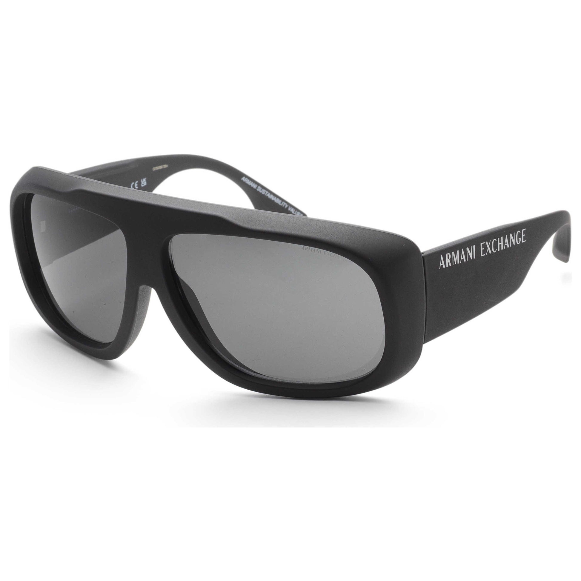 Front view of Armani Exchange Men's Sunglasses AX4143SU-808787-67