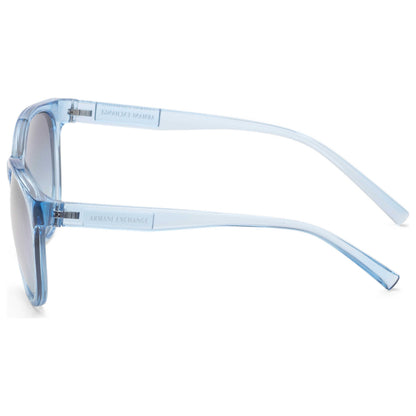 Left view of Armani Exchange Women's Sunglasses AX4144SU-8345D6-54