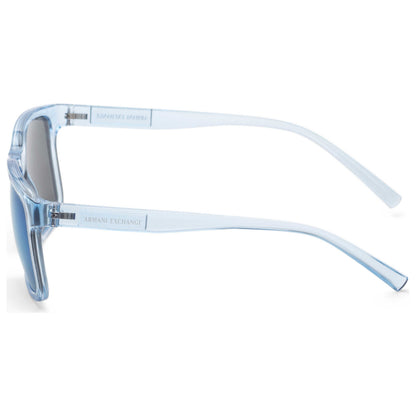 Left view of Armani Exchange Men's Sunglasses AX4145S-834555-57