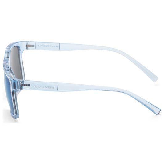Left view of Armani Exchange Men's Sunglasses AX4145S-834555-57