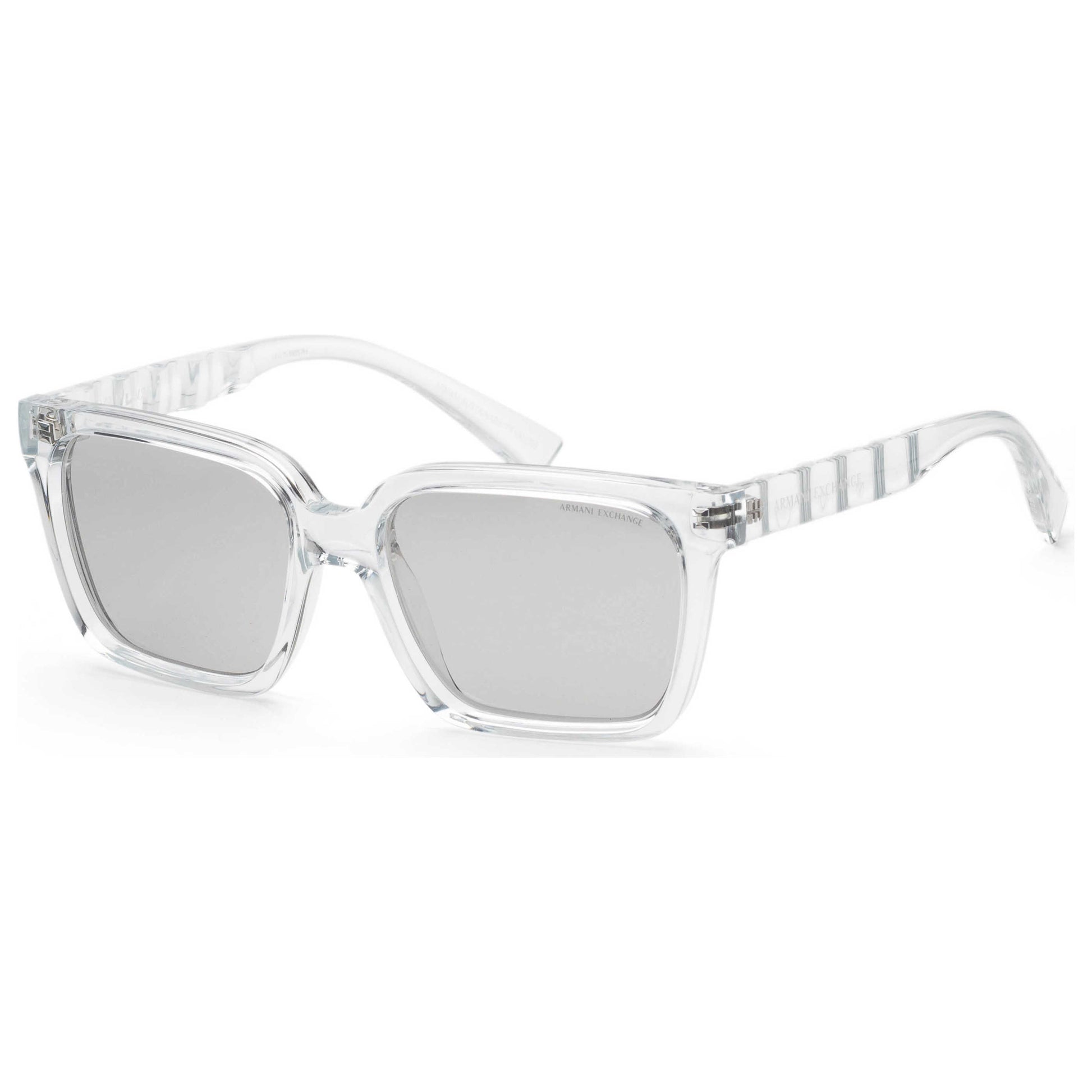 Front view of Armani Exchange Men's Sunglasses AX4147S-82356G-56
