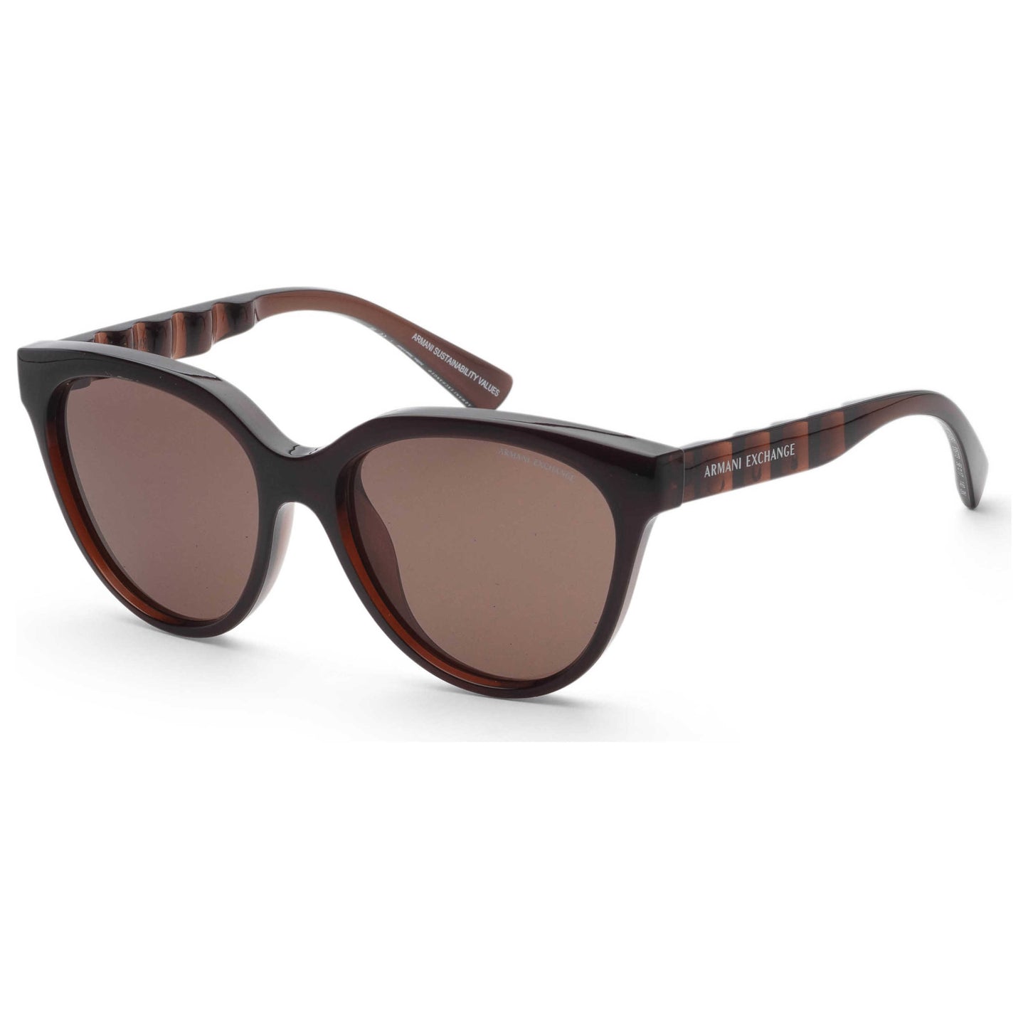 Front view of Armani Exchange Women's Sunglasses AX4148SU-835773-56
