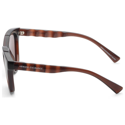 Left view of Armani Exchange Women's Sunglasses AX4148SU-835773-56