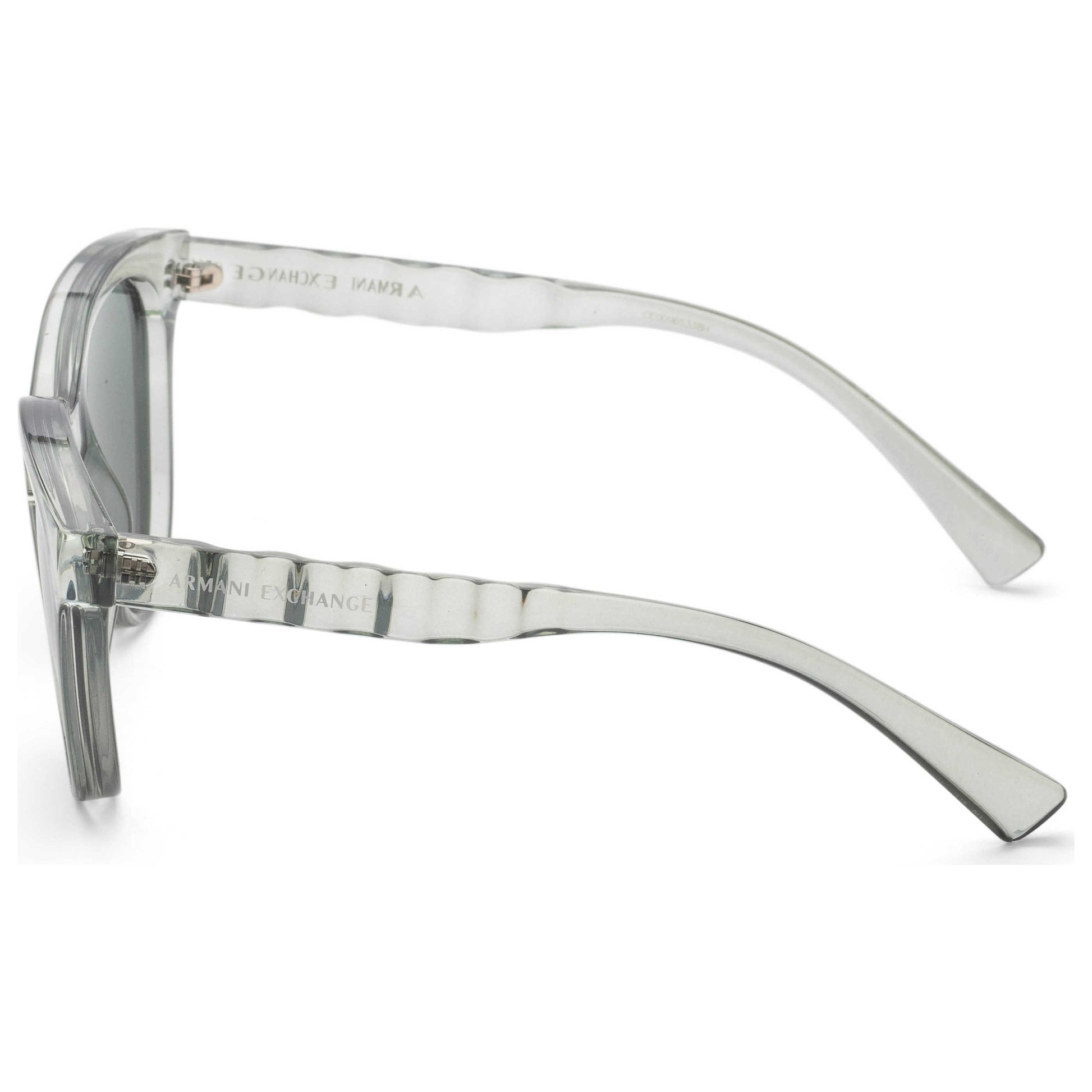 Left view of Armani Exchange Women's Sunglasses AX4148SU-836071-56