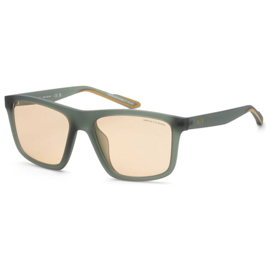 Front view of Armani Exchange Men's Sunglasses AX4149SU-8362-7-56