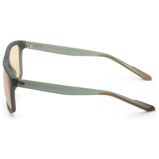 Left view of Armani Exchange Men's Sunglasses AX4149SU-8362-7-56