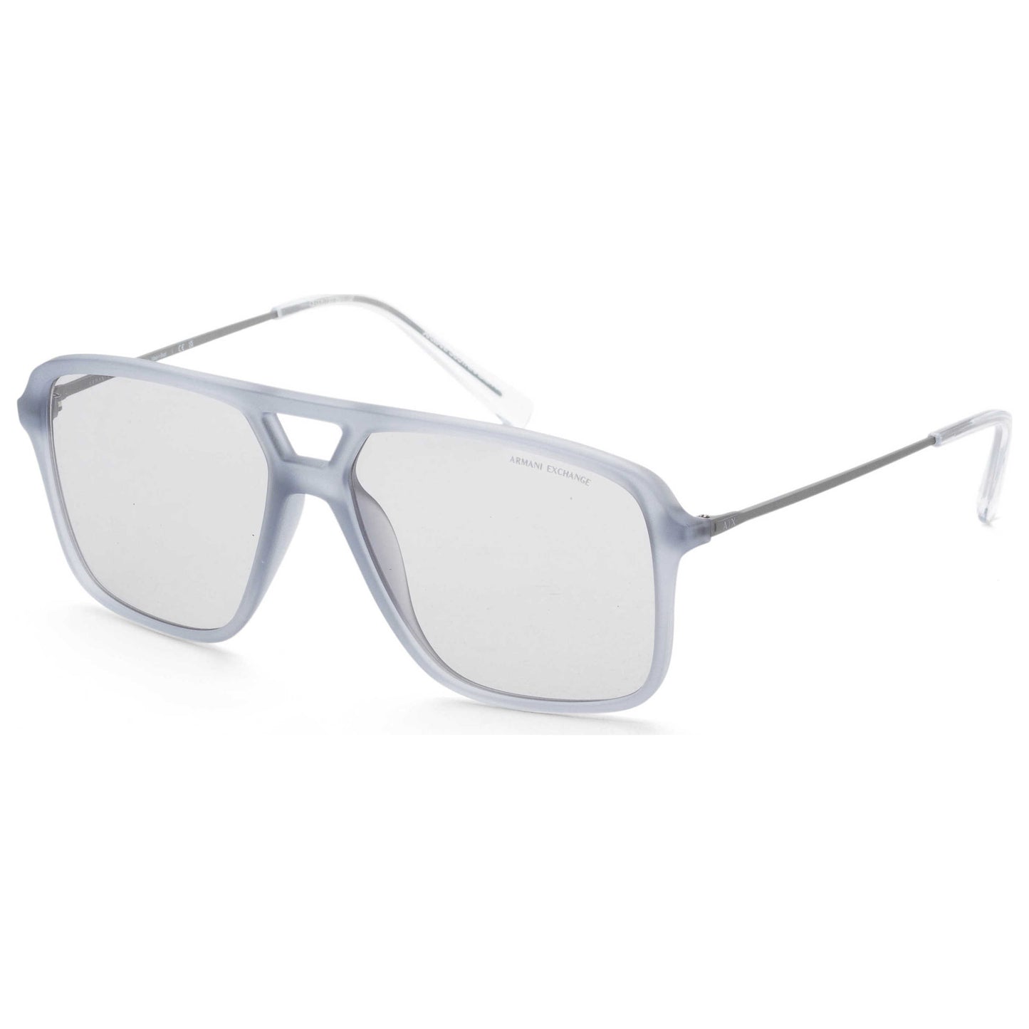 Front view of Armani Exchange Men's Sunglasses AX4150SU-836387-59