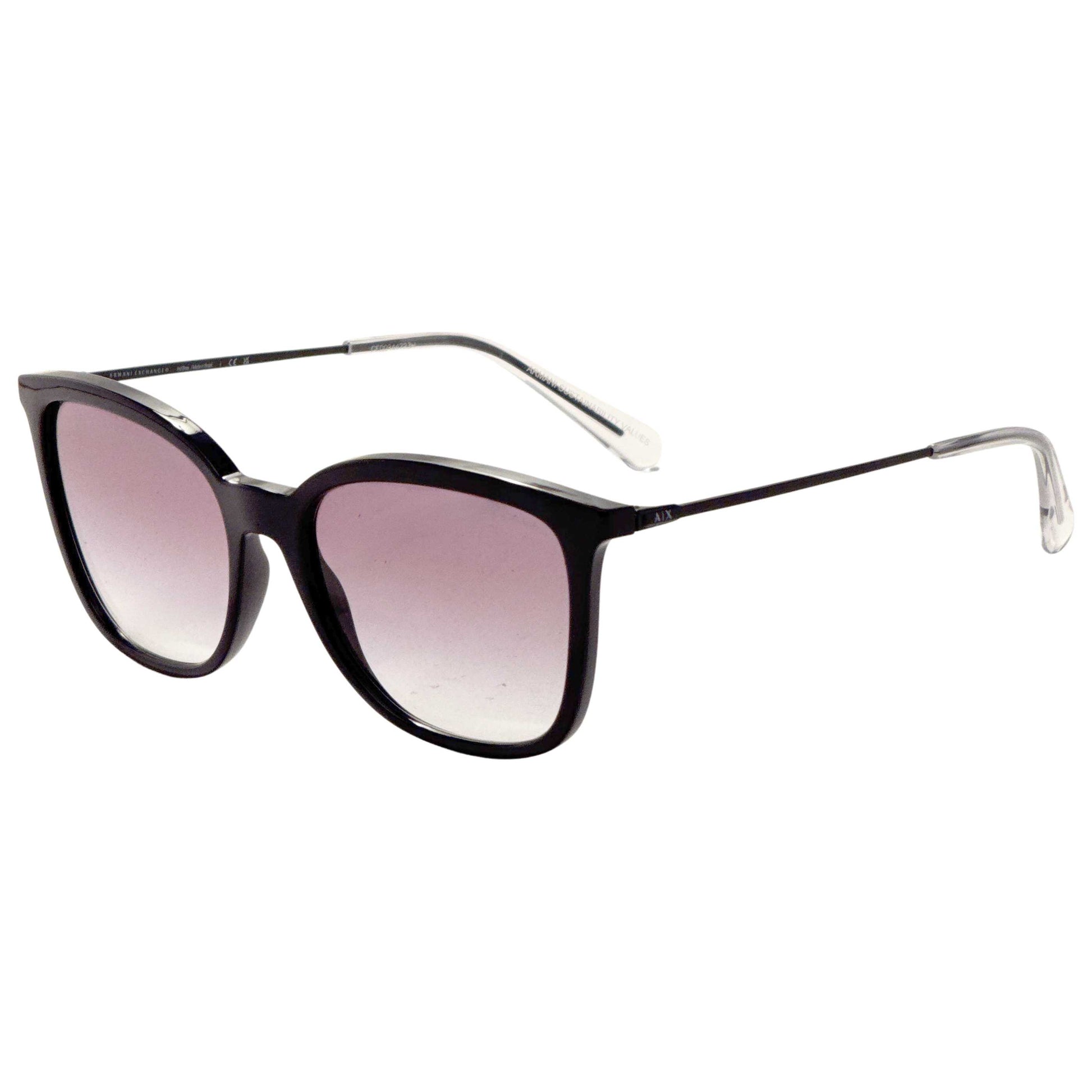 Front view of Armani Exchange Women's Sunglasses AX4151S-836479-55