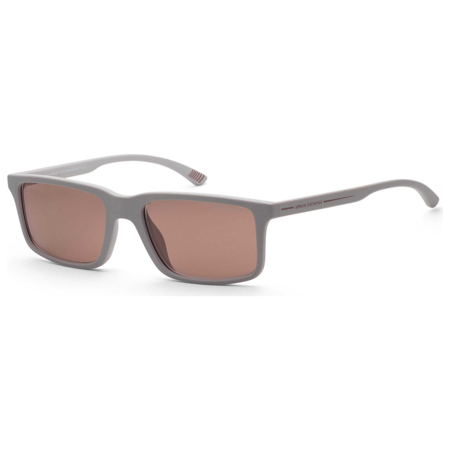 Front view of Armani Exchange Men's Sunglasses AX4157SU-83786G-57