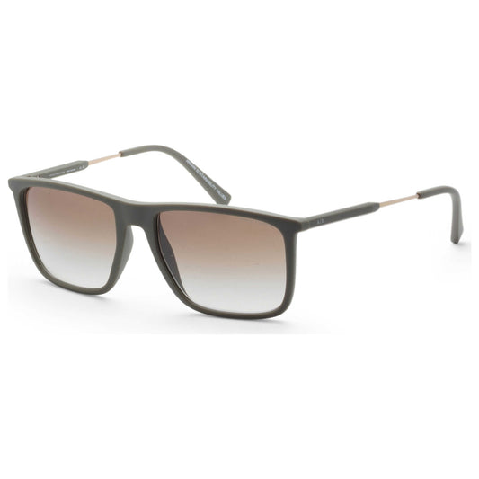Front view of Armani Exchange Men's Sunglasses AX4160S-838113-57