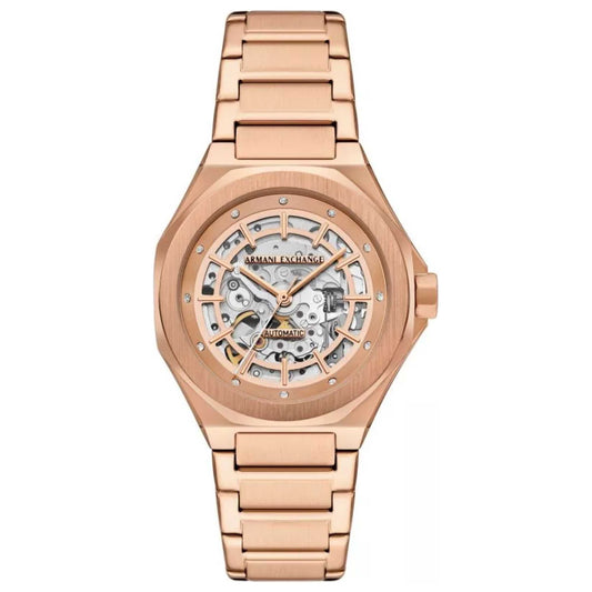 Front view of Armani Exchange Classic Women's Quartz Watch AX4619