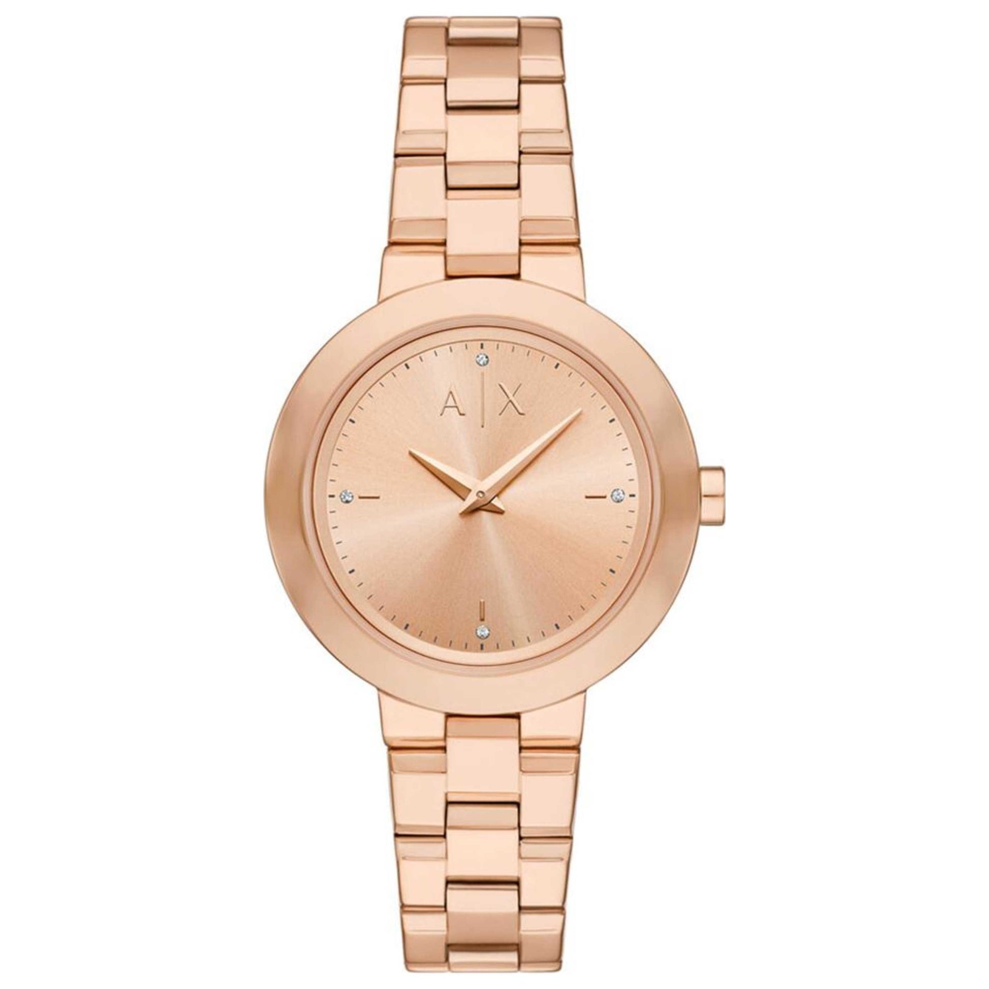 Front view of Armani Exchange Jackie Women's Quartz Watch AX5177