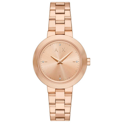Front view of Armani Exchange Jackie Women's Quartz Watch AX5177
