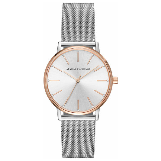 Front view of Armani Exchange Lola Women's Quartz Watch AX5537
