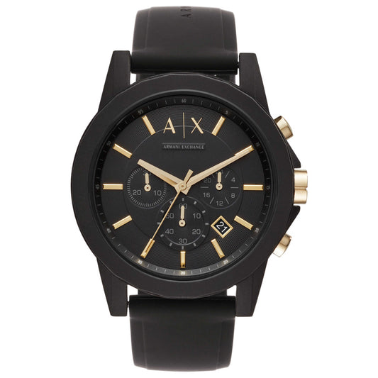 Front view of Armani Exchange Classic Men's Quartz Watch AX7105