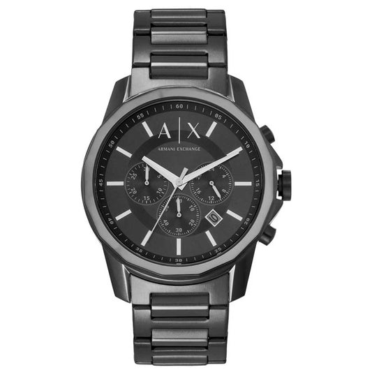 Front view of Armani Exchange Classic Set Men's Quartz Watch AX7153SET
