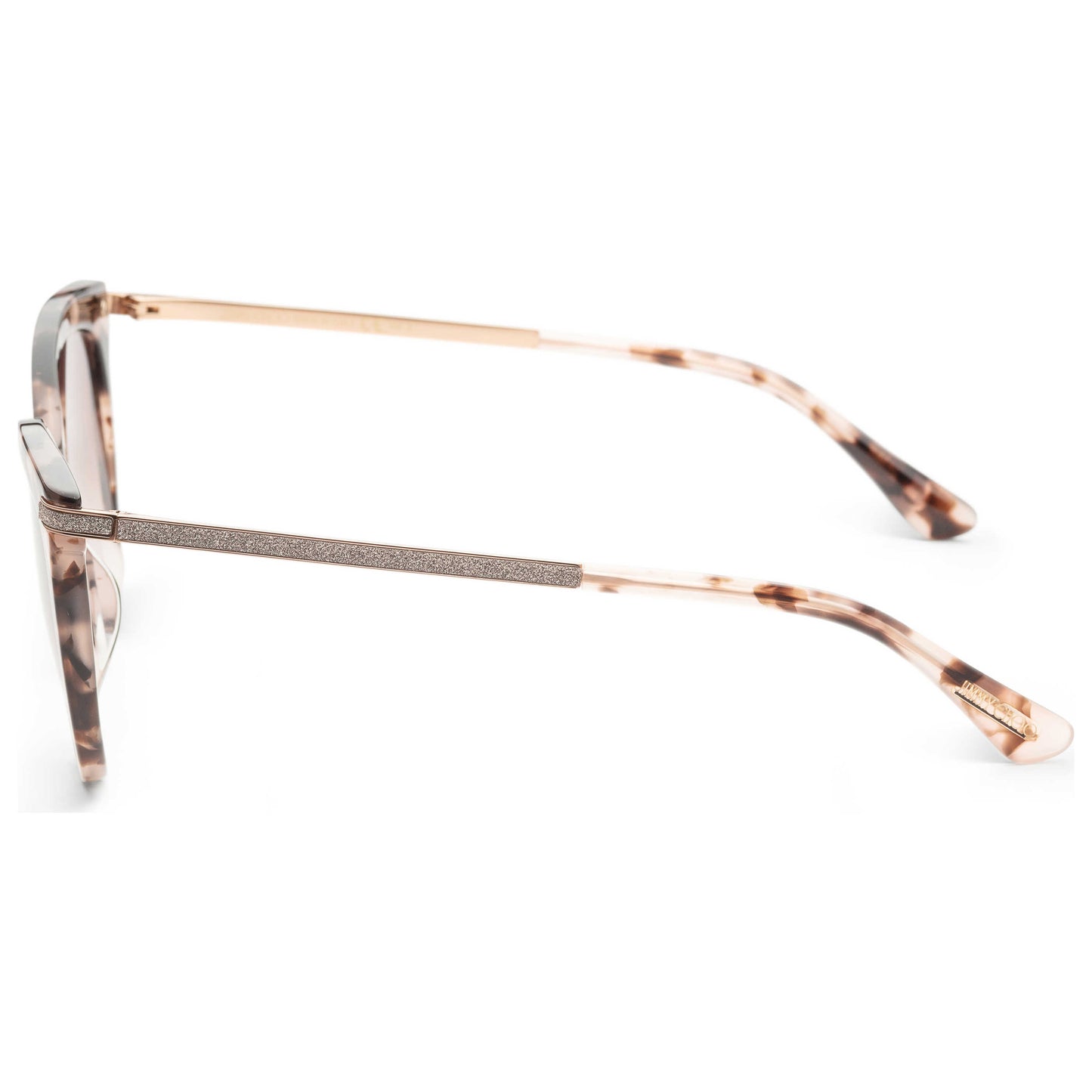 Left view of Jimmy Choo Axelle Women's Sunglasses AXELLE-G-S-00T4-56-16