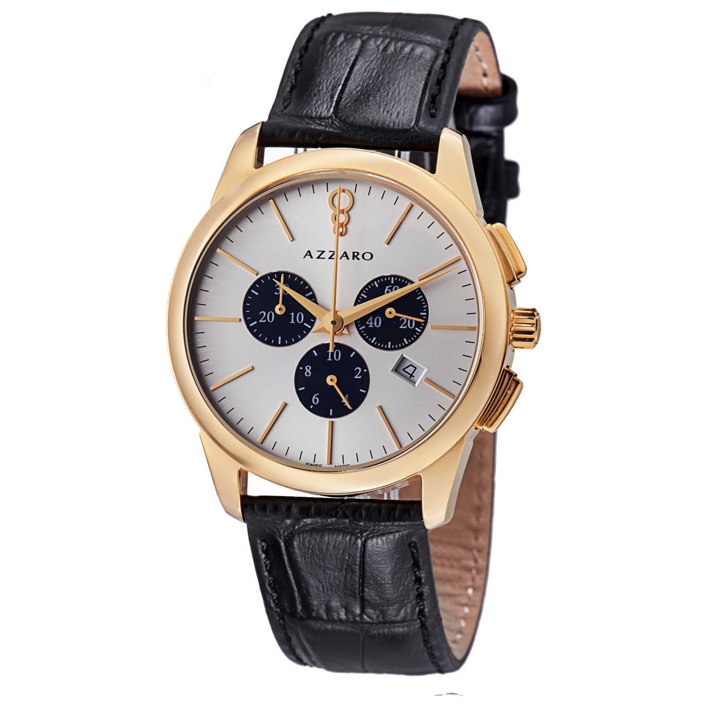 Front view of Azzaro Legend Men's Quartz Watch AZ2040.63SB.000