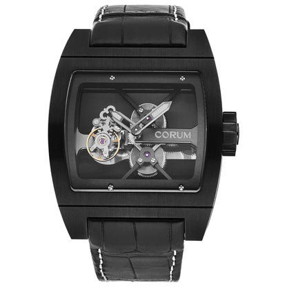 Front view of Corum Ti Bridge Men's Manual-Wind Watch B022/00936