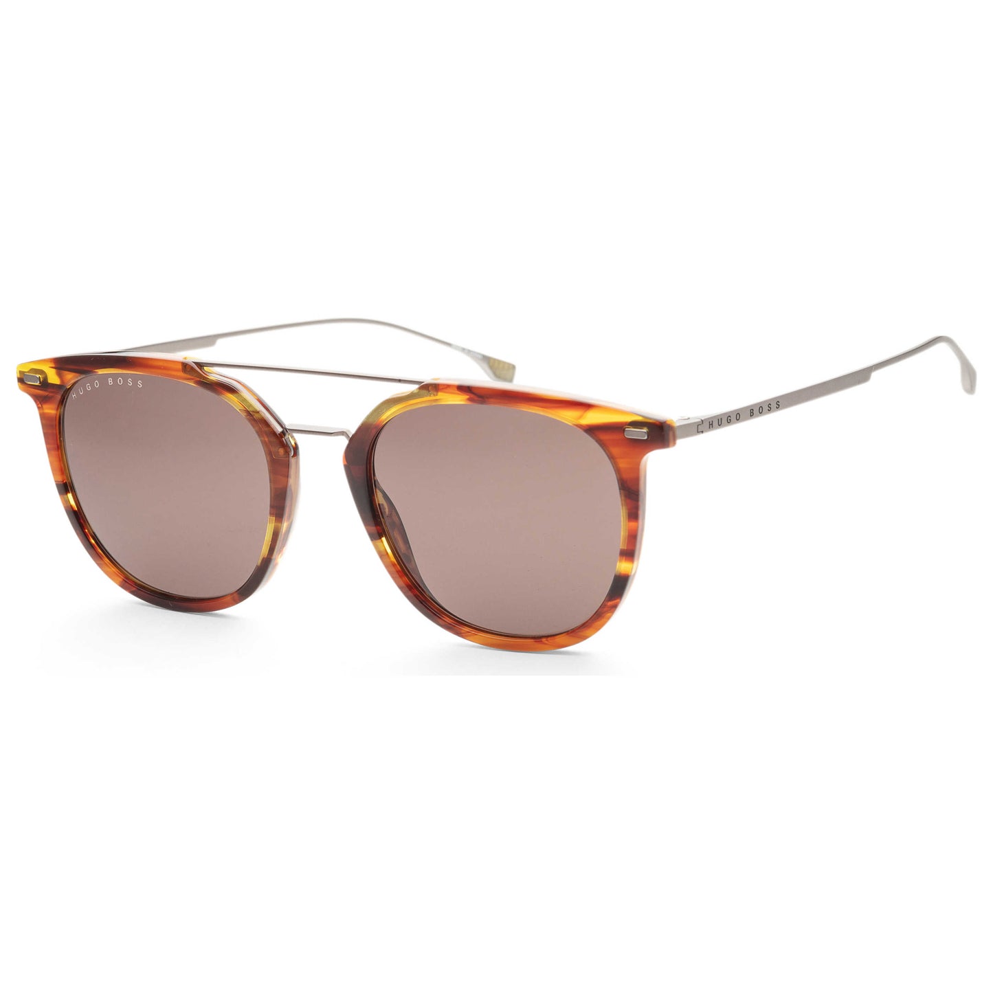 Front view of Hugo Boss Fashion Men's Sunglasses B1013S-0EX4-IR-53