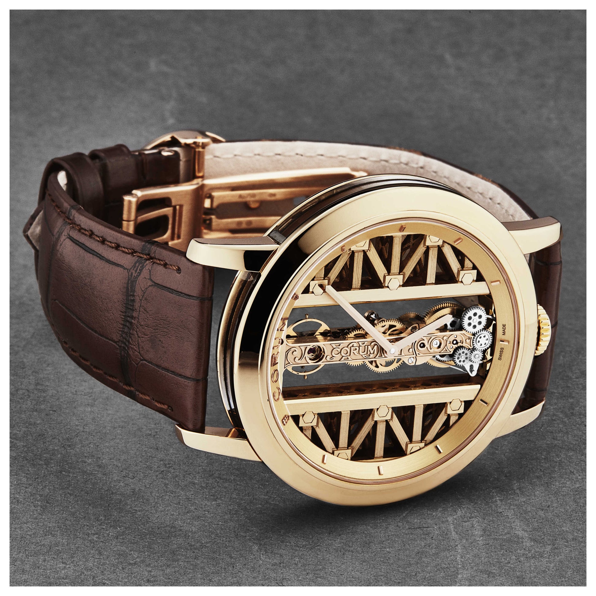 Corum Golden Bridge Men's Manual-Wind Watch B113/03010 - Image #4
