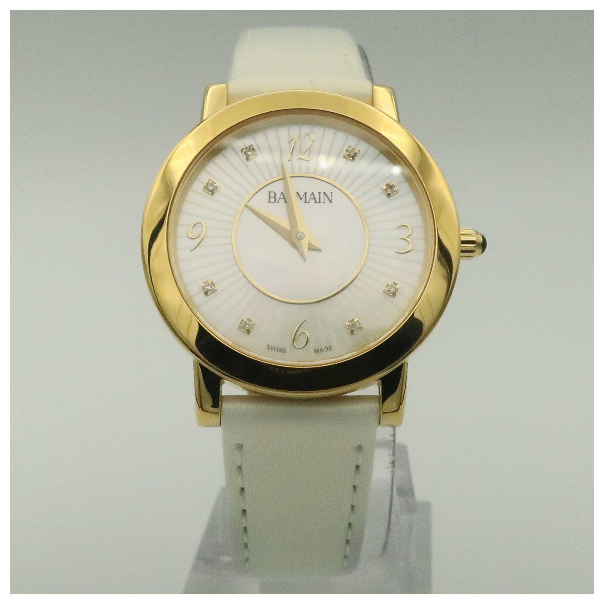 Front view of Balmain Elegance Women's Swiss Quartz (Battery-Powered) Watch B16902284-PO2
