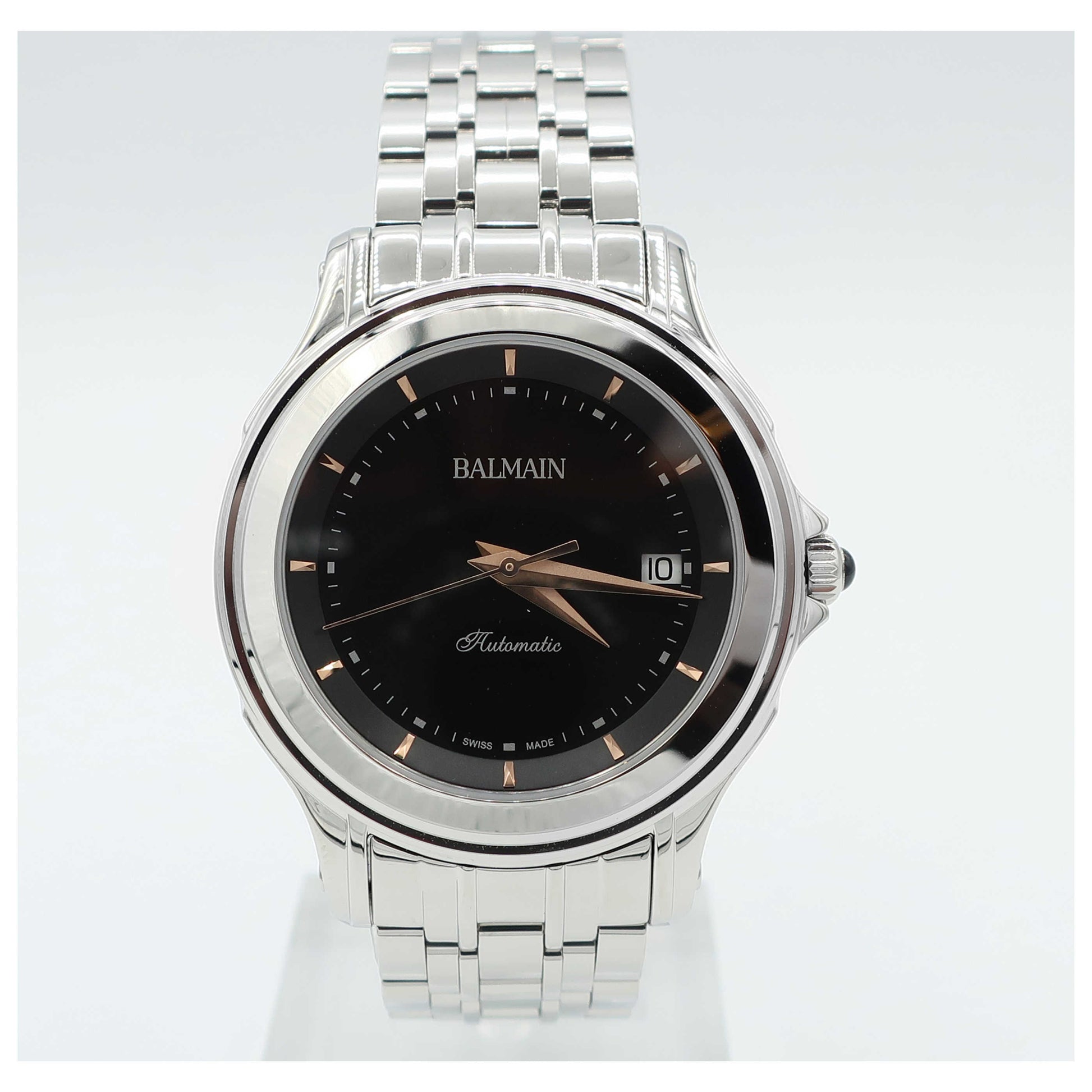 Front view of Balmain Eria Men's Automatic Watch B18813366-SD