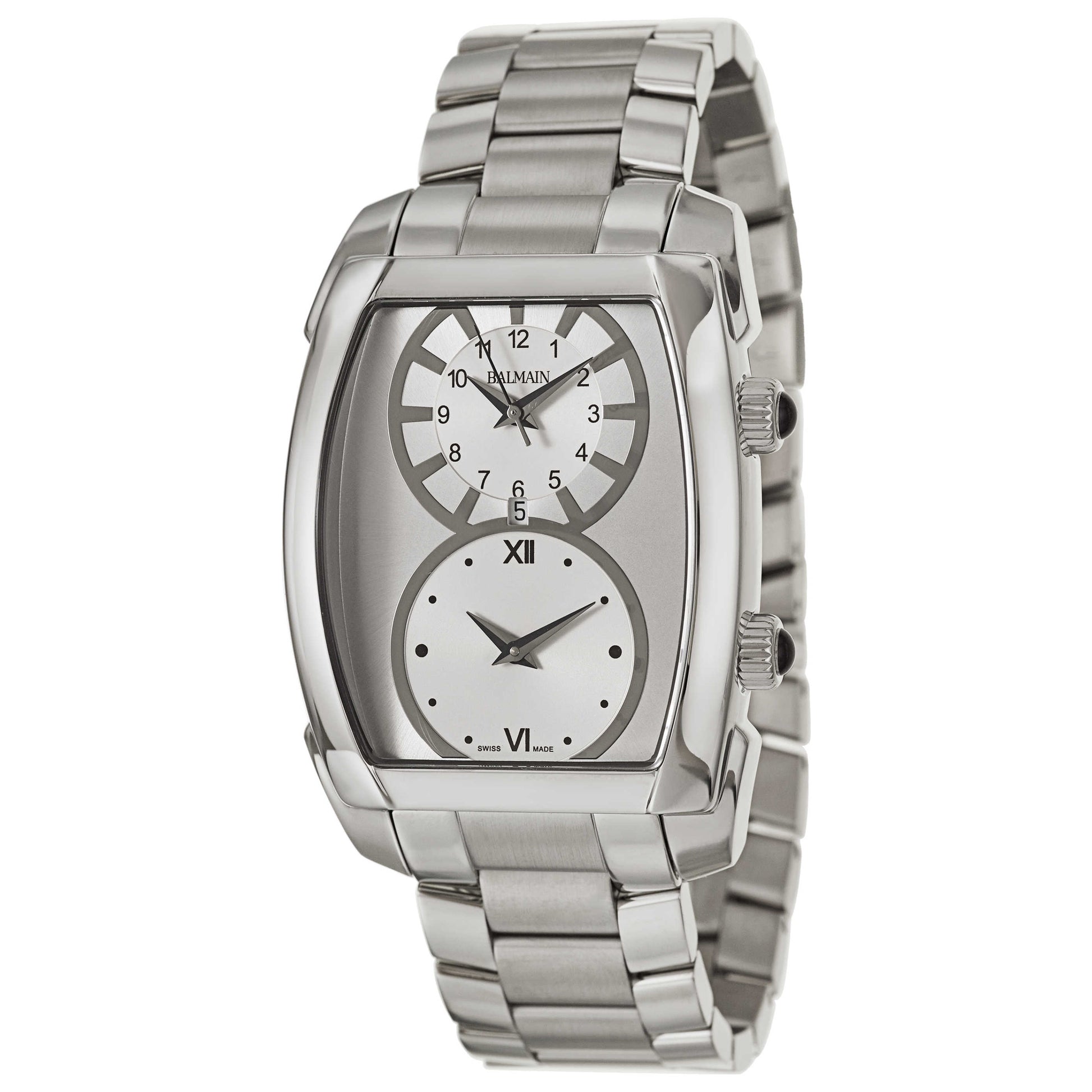 Front view of Balmain Arcade Men's Swiss Quartz (Battery-Powered) Watch B28013324