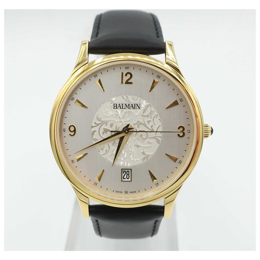 Front view of Balmain Classic R Men's Swiss Quartz (Battery-Powered) Watch B29803214-SD