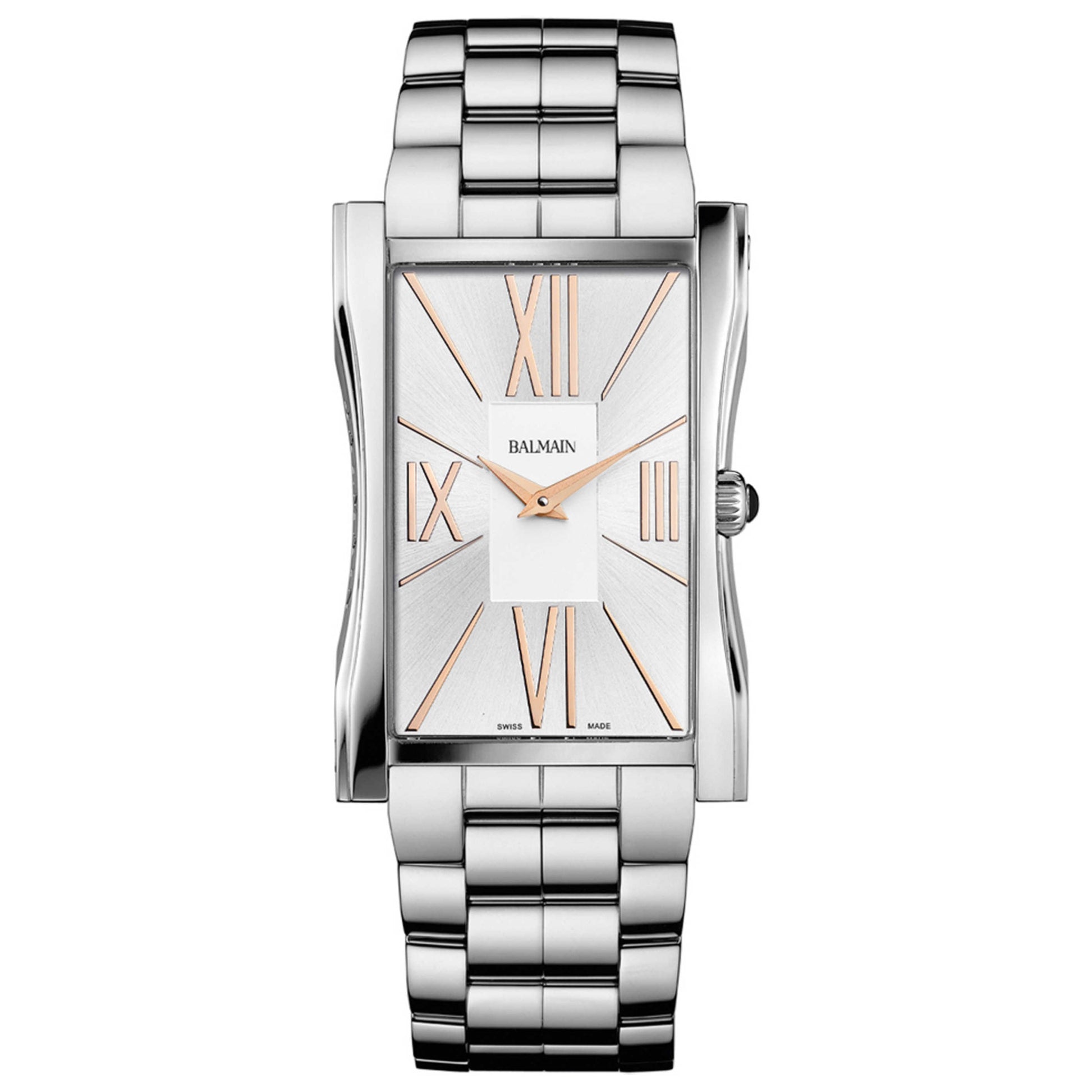 Front view of Balmain Eria Men's Swiss Quartz (Battery-Powered) Watch B30813322