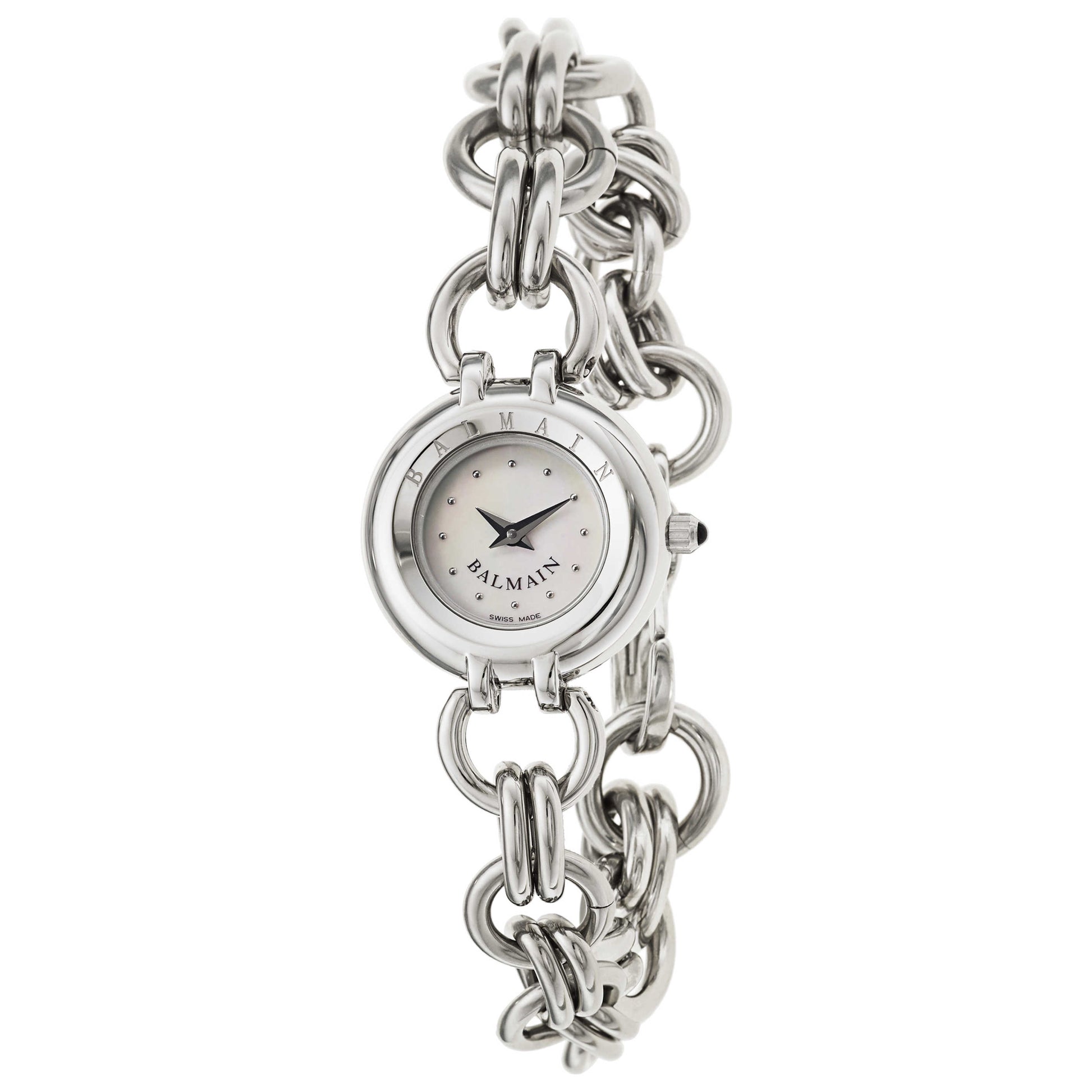Front view of Balmain Chain Women's Swiss Quartz (Battery-Powered) Watch B34513381