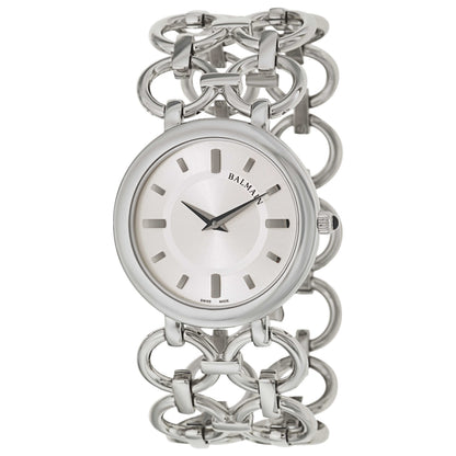 Front view of Balmain Chain Women's Swiss Quartz (Battery-Powered) Watch B34713326