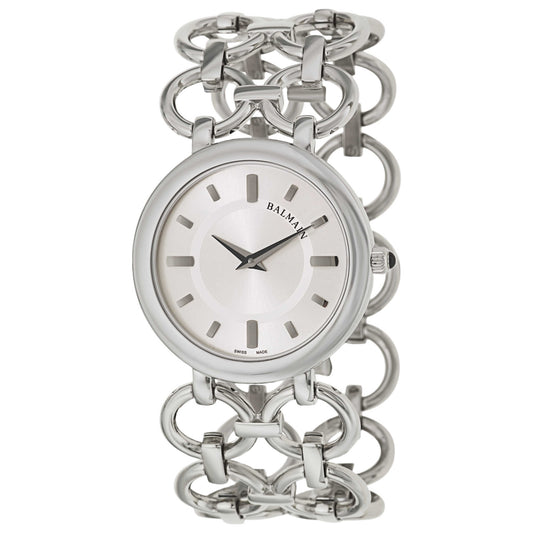 Front view of Balmain Chain Women's Swiss Quartz (Battery-Powered) Watch B34713326