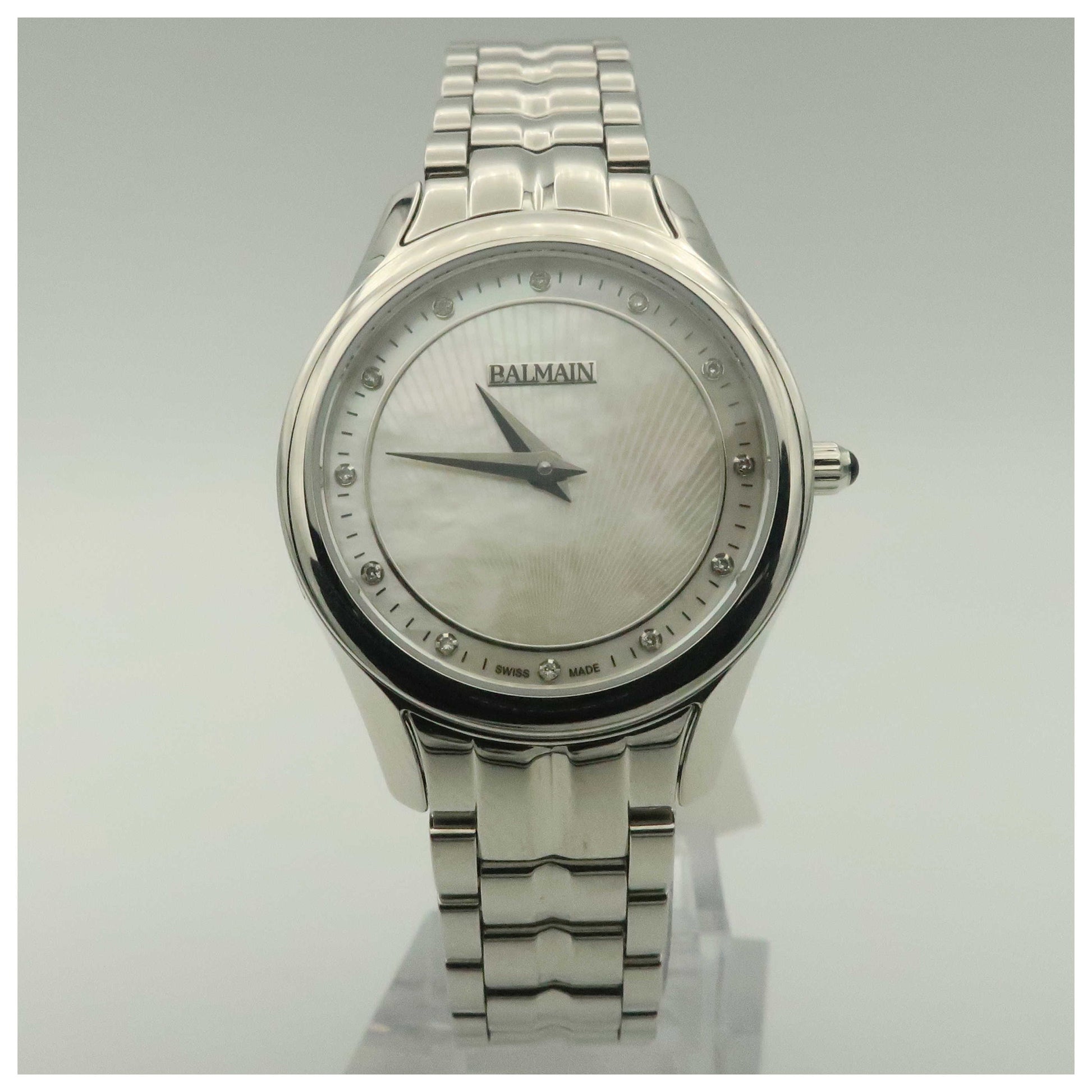Front view of Balmain Maestria Women's Swiss Quartz (Battery-Powered) Watch B36113386-PO