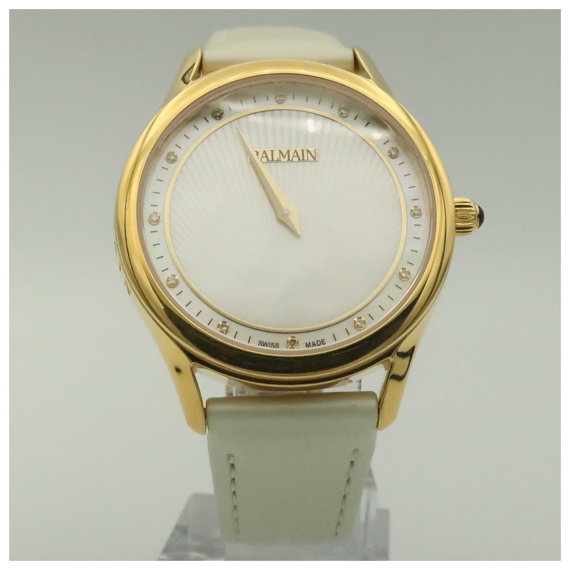 Front view of Balmain Maestria Women's Swiss Quartz (Battery-Powered) Watch B36302286-PO