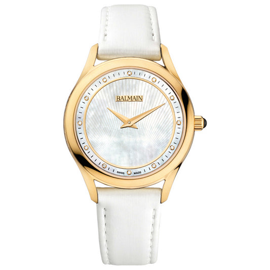 Front view of Balmain Maestria Women's Swiss Quartz (Battery-Powered) Watch B36302286