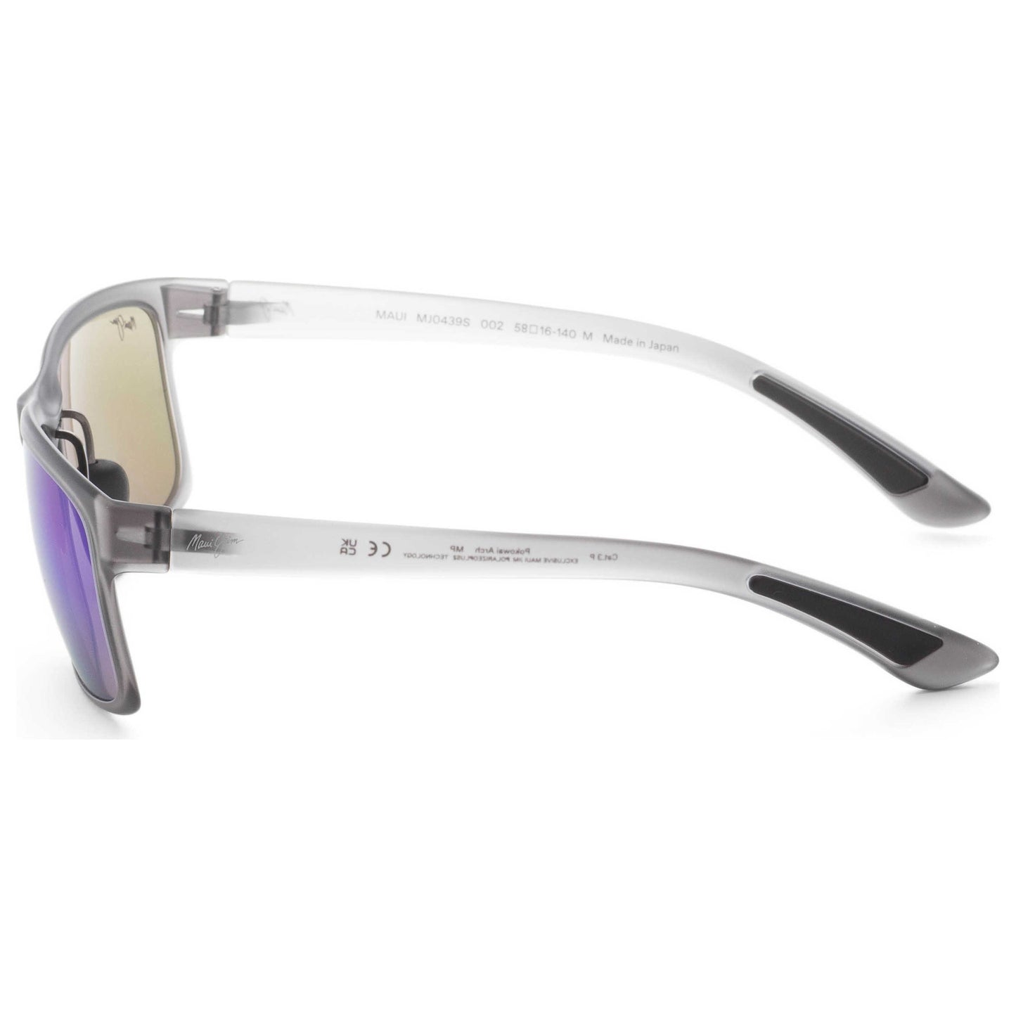 Left view of Maui Jim Pokowai Arch Men's Sunglasses B439-11M