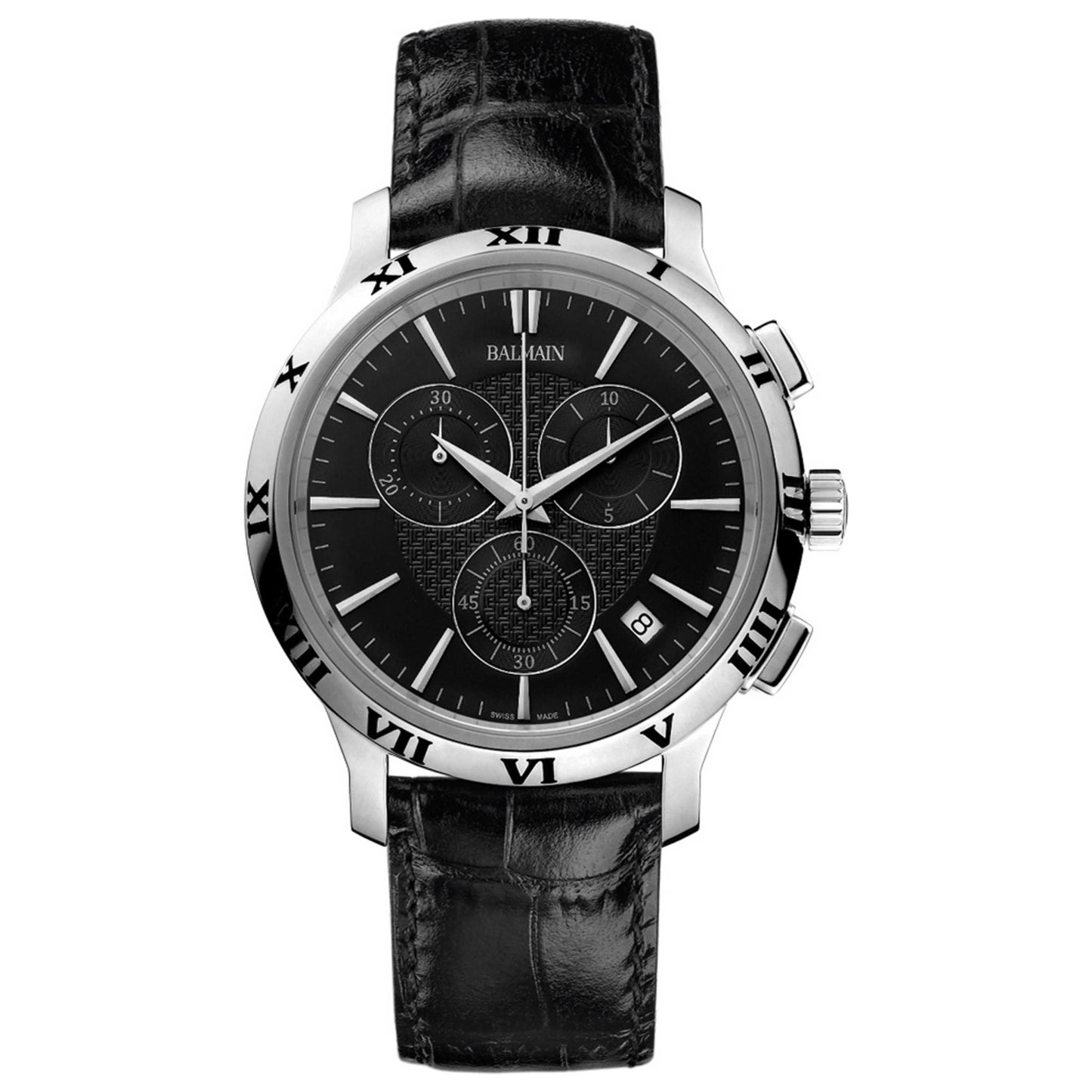 Front view of Balmain Classica Men's Swiss Quartz (Battery-Powered) Watch B50613266