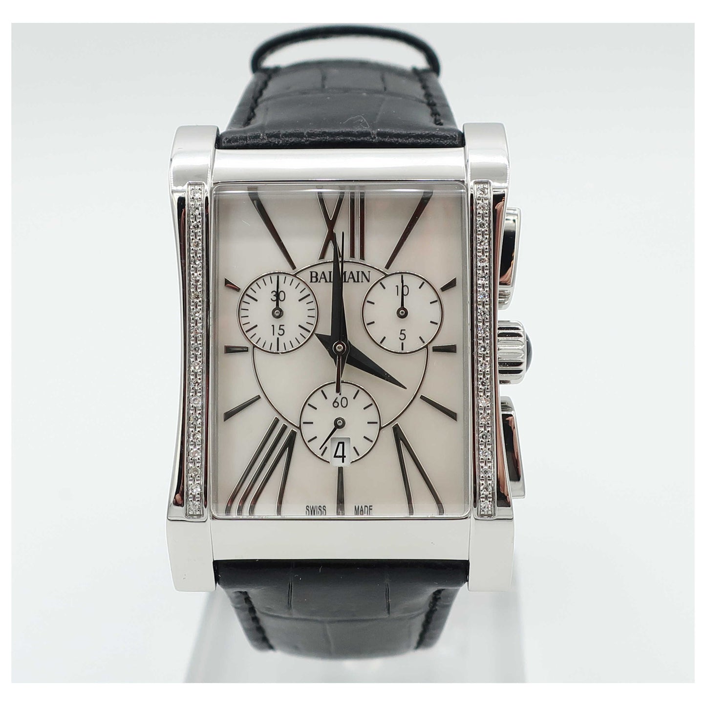 Front view of Balmain Eria Women's Swiss Quartz (Battery-Powered) Watch B50953282-SDV