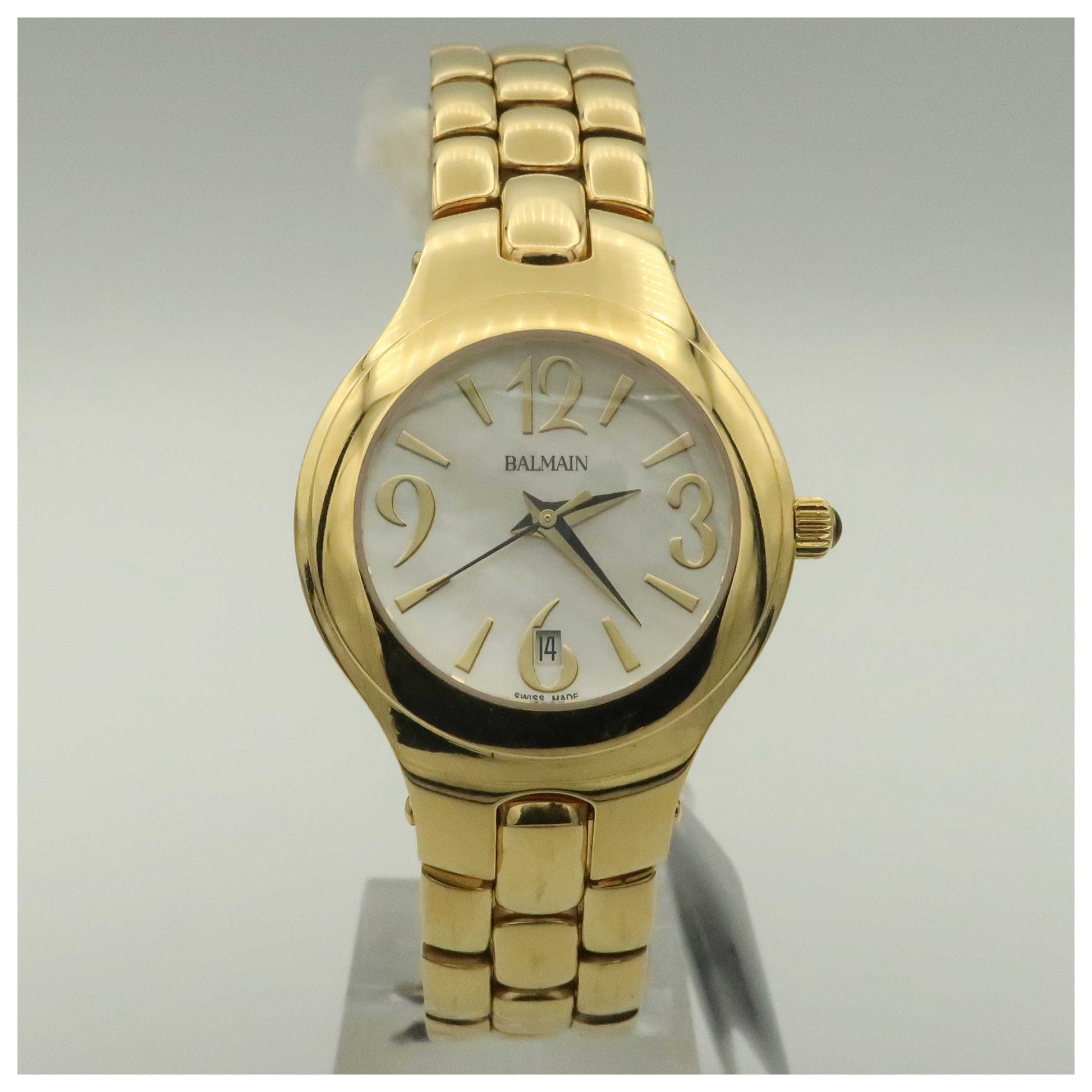 Front view of Balmain Balmain de Balmain Women's Swiss Quartz (Battery-Powered) Watch B51903384-PO
