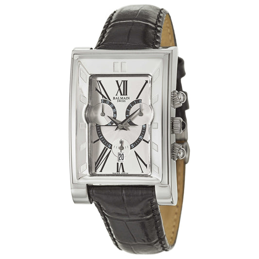 Front view of Balmain Arche Men's Swiss Quartz (Battery-Powered) Watch B53213226