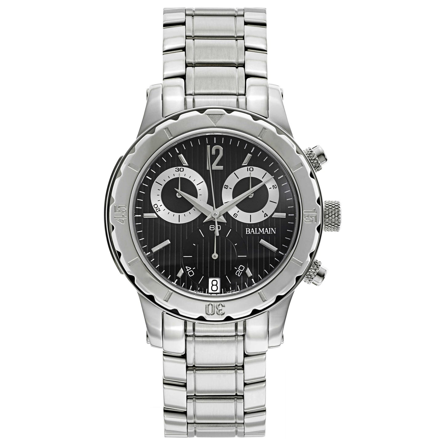 Front view of Balmain Balmainia Men's Swiss Quartz (Battery-Powered) Watch B55413364