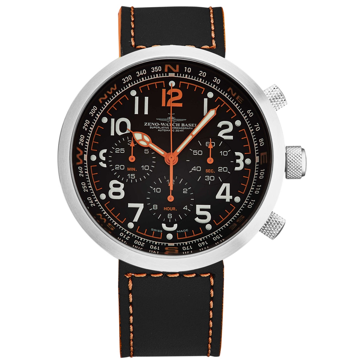 Front view of Zeno Ronda Auto Men's Automatic Watch B560-A15