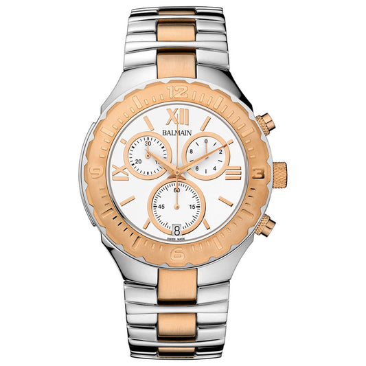 Front view of Balmain Balmainia Men's Swiss Quartz (Battery-Powered) Watch B56283324